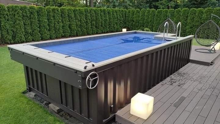 Piscina de contenedor marítimo nueva de 20 pies